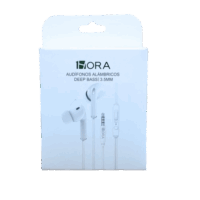 Audífonos Alámbricos Deep Bass 3.5mm con Almohadilla de Silicona