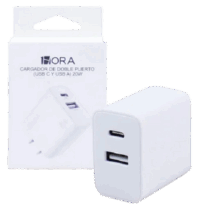 cargador_de_doble_puerto_USB_C_y_USB_A_20W Cargador de Doble Puerto (USB C y USB A) 20W